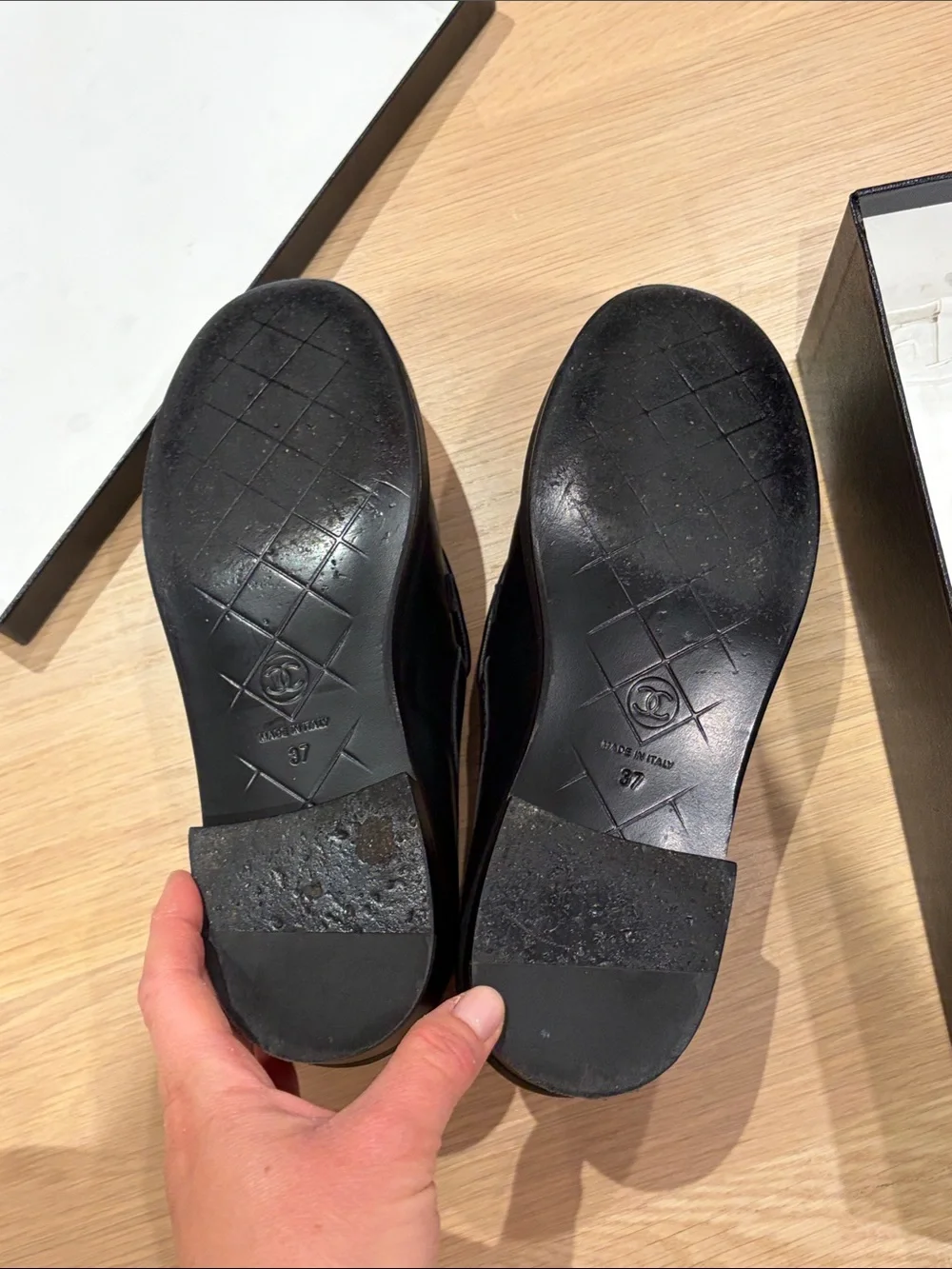 CHANEL classic loafers